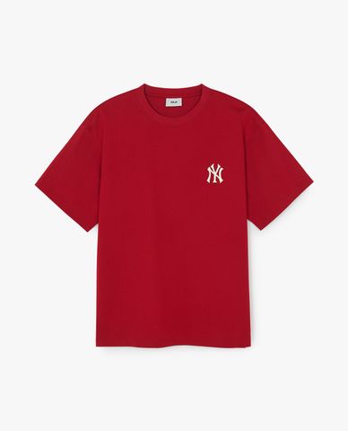  MLB - Áo thun unisex cổ tròn New Year Horse Graphic 