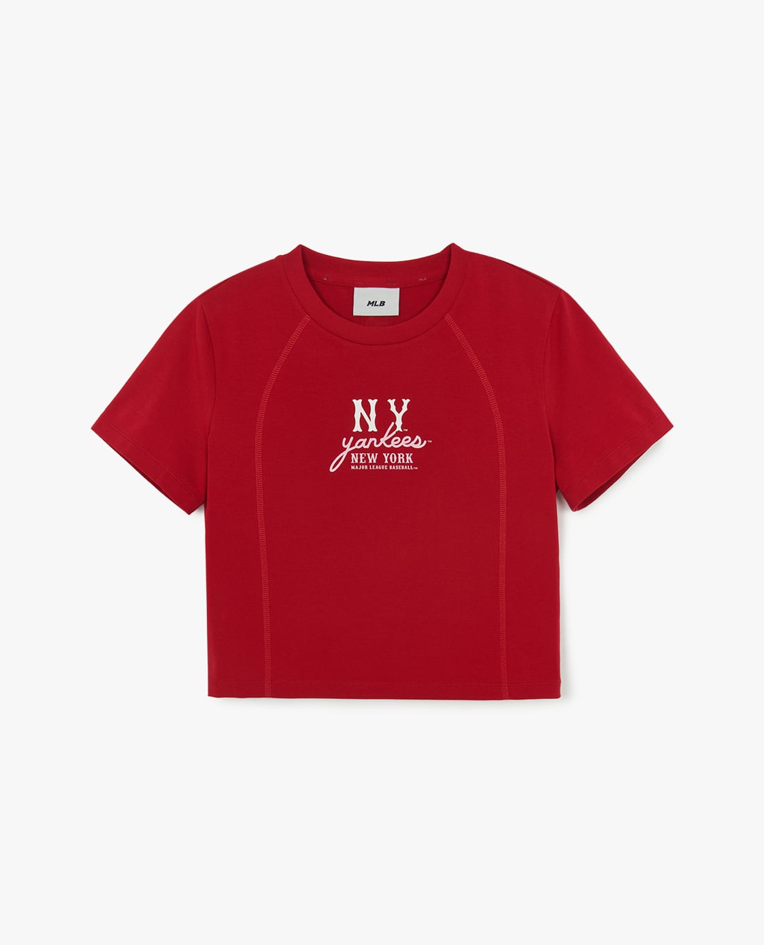 MLB - Áo croptop nữ Basic Coopers Slim