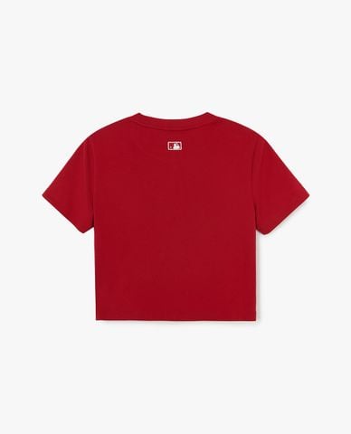  MLB - Áo croptop nữ Basic Coopers Slim 