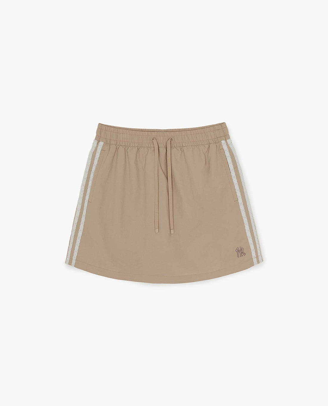 MLB - Quần short giả váy nữ lưng thun Varsity
