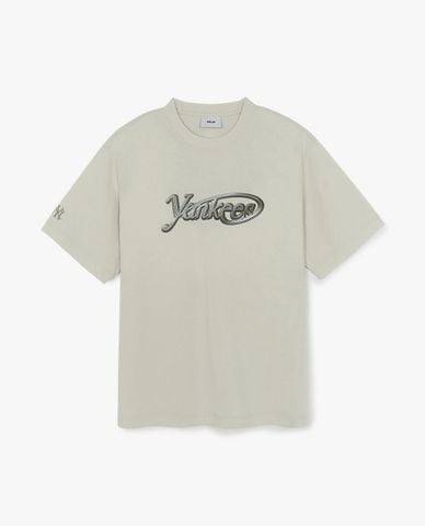  MLB - Áo thun unisex tay ngắn Basic Summer Street Logo 