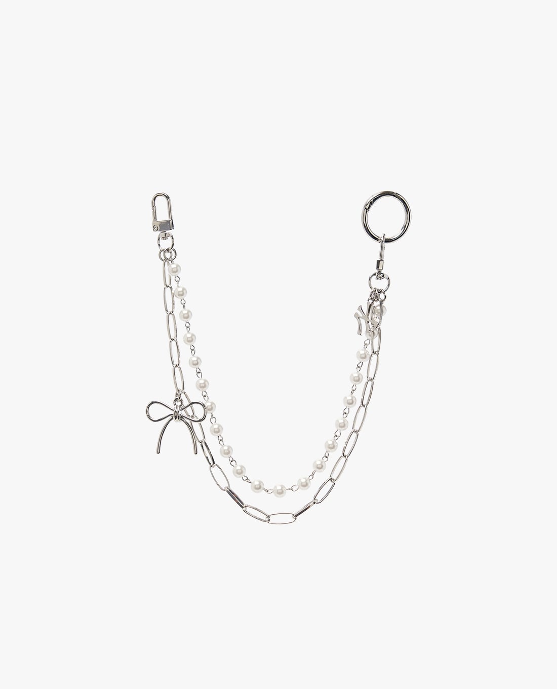 MLB - Móc khóa túi xách nữ Ribbon Jewelry