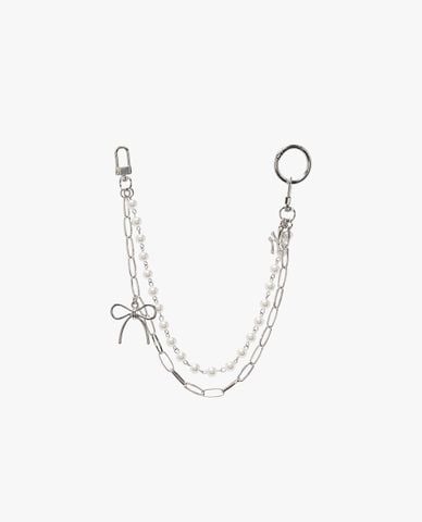  MLB - Móc khóa túi xách nữ Ribbon Jewelry 