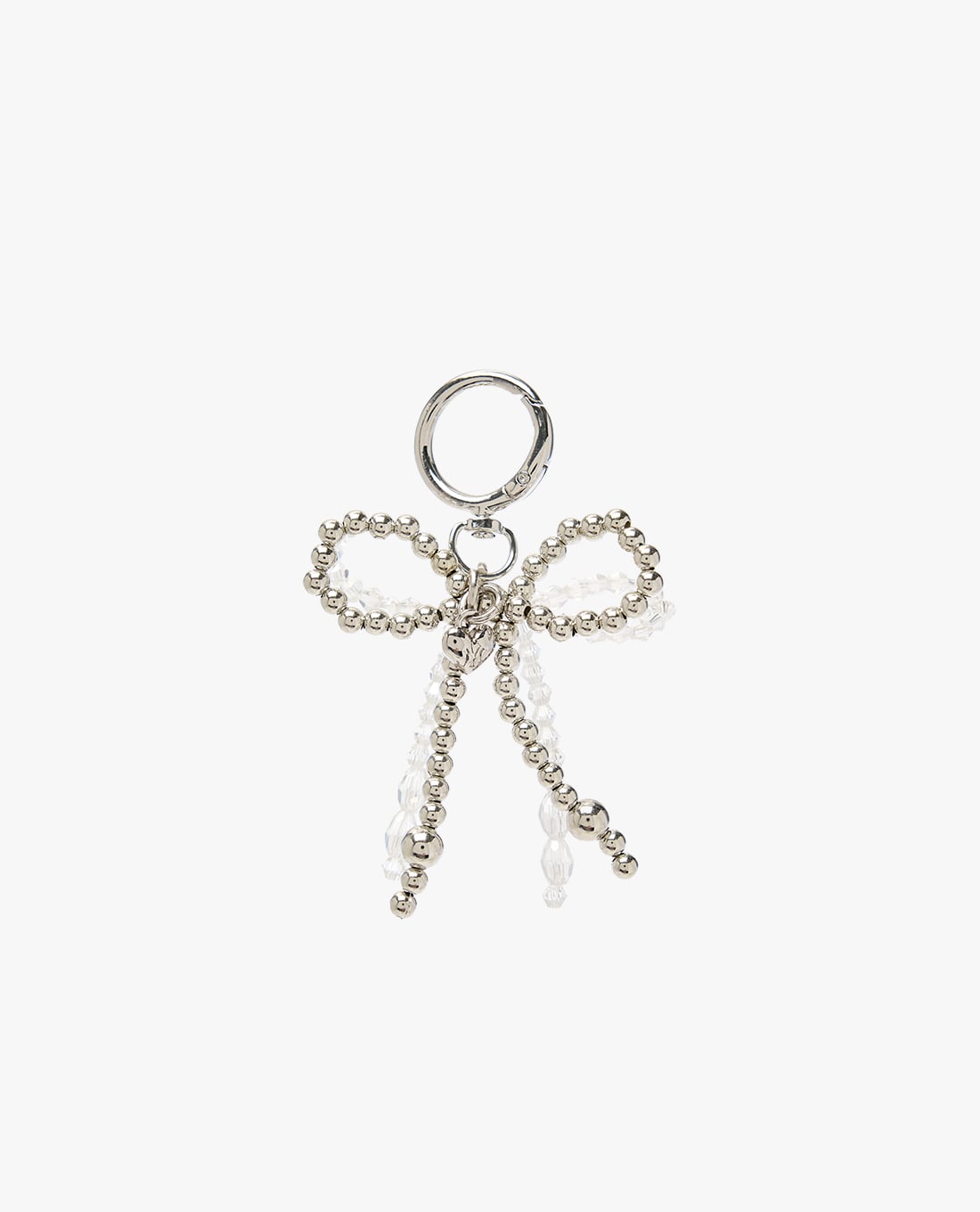 MLB - Móc khóa túi xách nữ Double Beads Ribbon