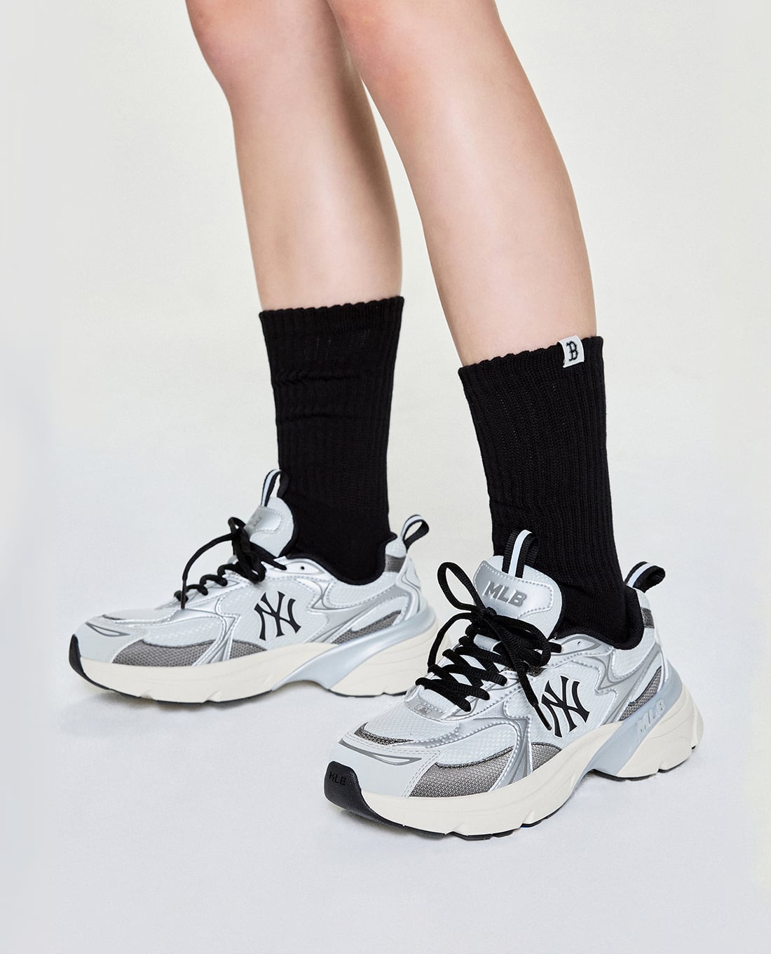 MLB - Giày sneakers unisex cổ thấp Curve Runner Speed