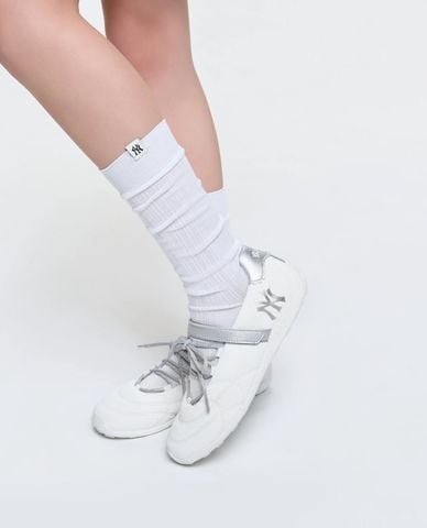  MLB - Giày búp bê nữ đế bệt Slick 