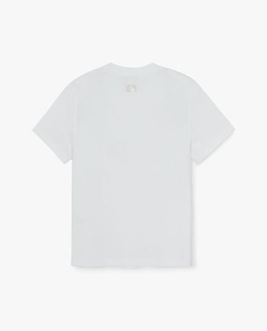  MLB - Áo thun unisex cổ tròn tay ngắn Basic 