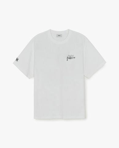  MLB - Áo thun unisex cổ tròn tay ngắn Basic Mega Street Logo 