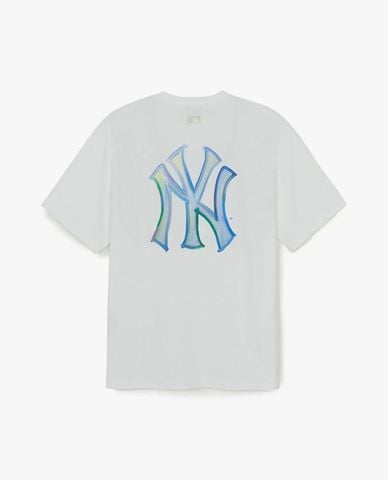  MLB - Áo thun unisex tay ngắn Basic Colorful Street Logo 