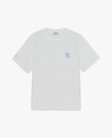  MLB - Áo thun unisex tay ngắn Basic Colorful Ink Logo 