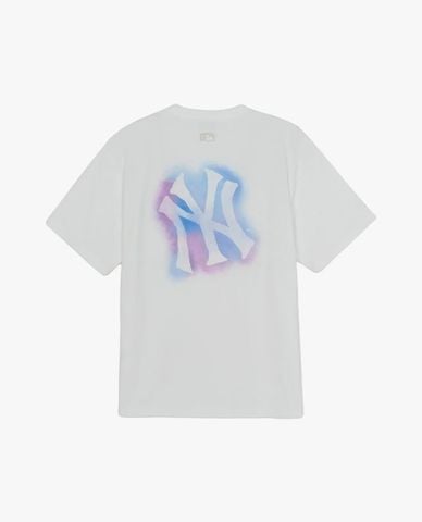  MLB - Áo thun unisex tay ngắn Basic Colorful Ink Logo 