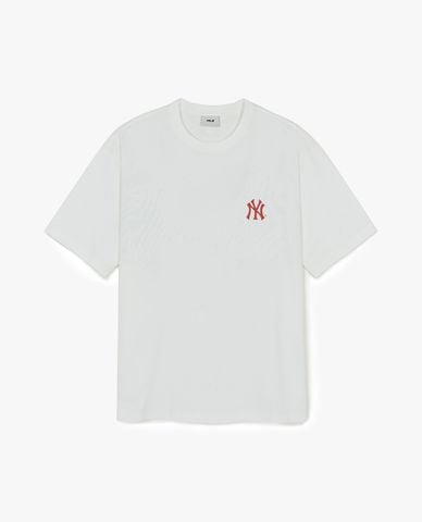  MLB - Áo thun unisex tay ngắn Basic Street 