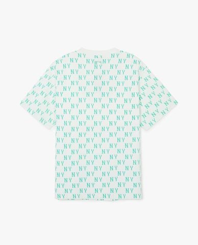 MLB - Áo thun unisex cổ tròn tay ngắn Classic Monogram Front Pattern 