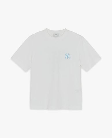  MLB - Áo thun unisex cổ tròn tay ngắn Colorful City 