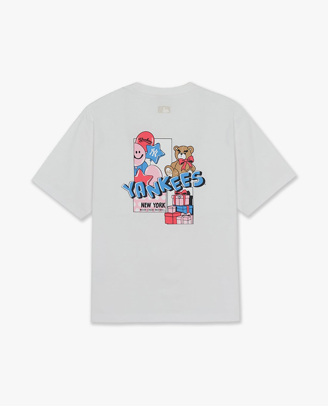 MLB - Áo thun unisex cổ tròn tay ngắn Party Balloons