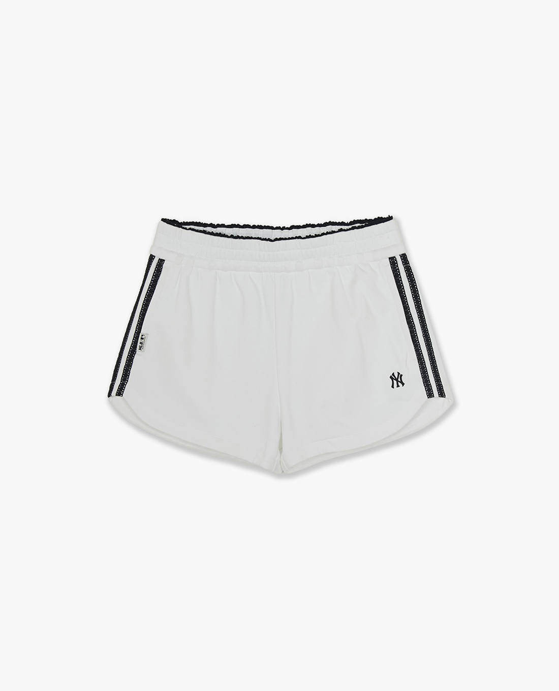 MLB - Quần short nữ ống rộng thêu logo Varsity