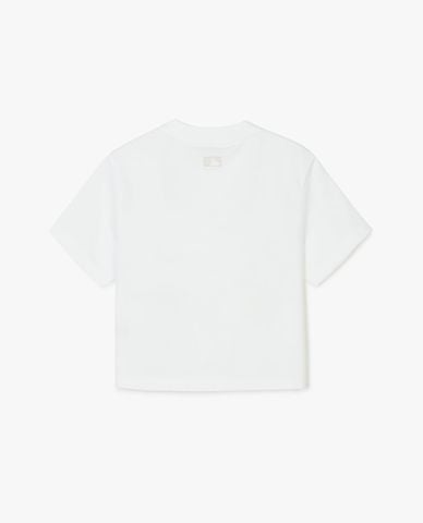  MLB - Áo croptop nữ cổ tròn tay ngắn 