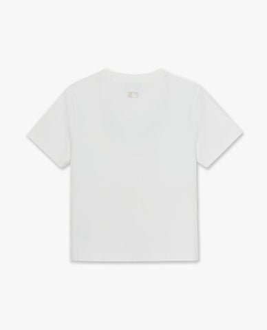  MLB - Áo thun nữ tay ngắn Leopard Heart Lettering 