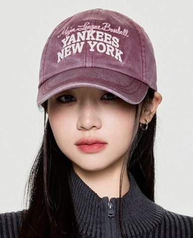  MLB - Nón bóng chày unisex Vintage Color Washing 