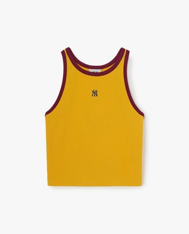  MLB - Áo ba lỗ nữ phom croptop Basic Ringer 