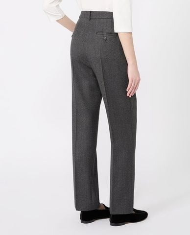  WEEKEND MAX MARA - Quần nữ ống đứng xếp li Wkistadio 