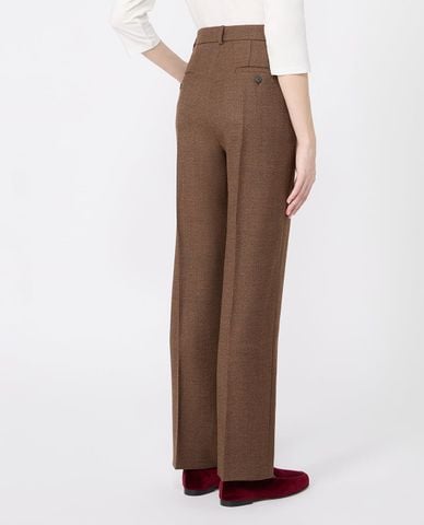  WEEKEND MAX MARA - Quần nữ ống đứng xếp li Wkistadio 