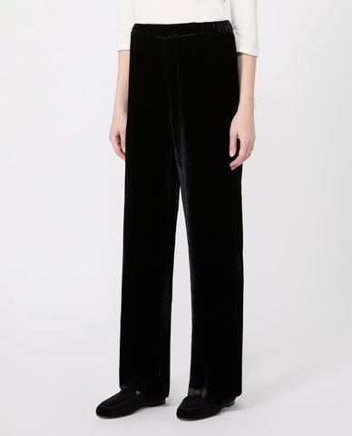  WEEKEND MAX MARA - Quần nữ ống rộng lưng thun Wkiedro 