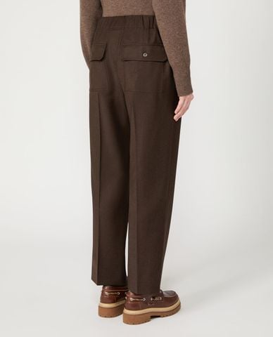  WEEKEND MAX MARA - Quần nữ ống đứng xếp li Wkdhateley 