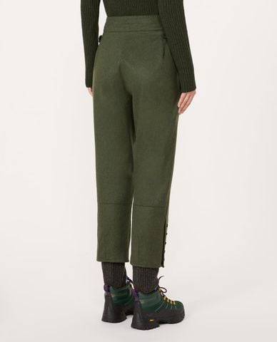  WEEKEND MAX MARA - Quần nữ ống đứng khuy đôi Wkspiega 