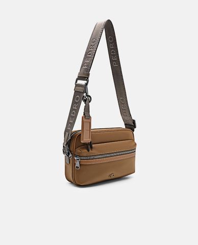  PEDRO - Túi đeo chéo nam phom chữ nhật Billet 