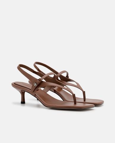  PEDRO - Giày sandals cao gót nữ mũi vuông Eny 