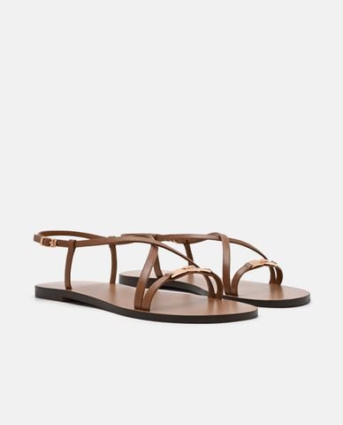  PEDRO - Giày sandals nữ đế thấp mũi tròn Hitch 