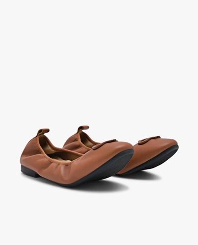  PEDRO - Giày búp bê nữ mũi tròn Icon Canvas 