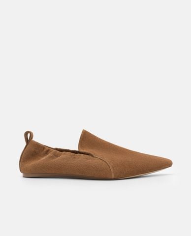  PEDRO - Giày slip on nữ mũi nhọn Scrunch Leather 