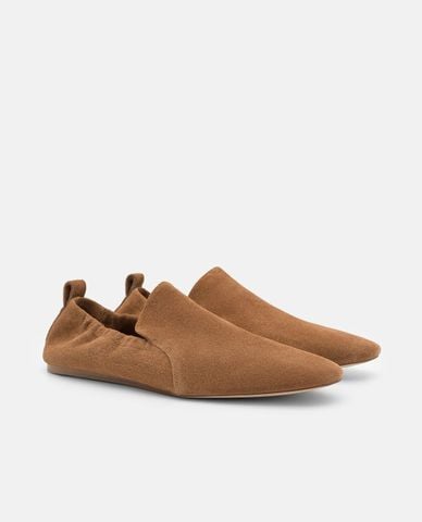 PEDRO - Giày slip on nữ mũi nhọn Scrunch Leather 