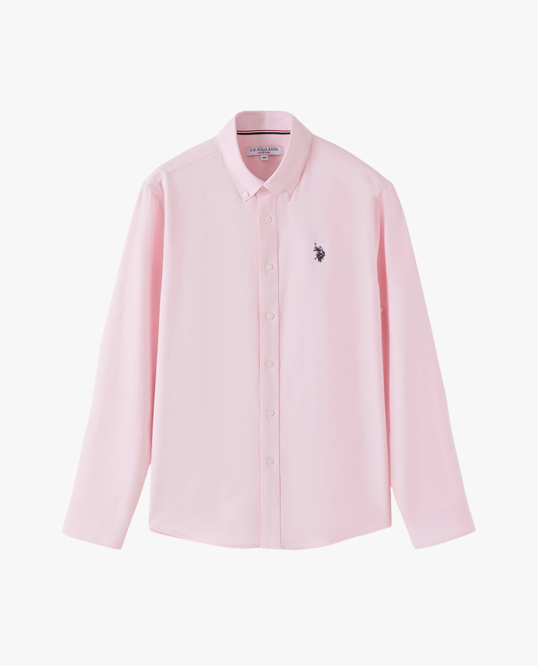 USPA - Áo sơ mi nam cổ bẻ tay dài thêu logo