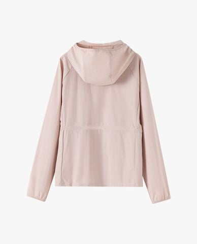  USPA - Áo khoác phối mũ nữ tay dài in logo 