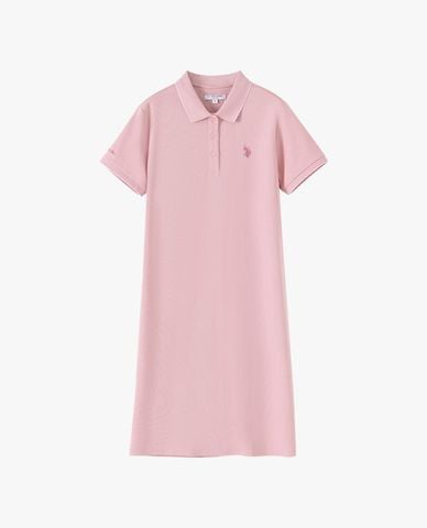 USPA - Đầm polo mini tay ngắn phom suông 