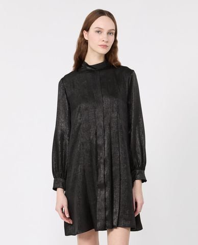  WEEKEND MAX MARA - Đầm mini cổ cao ánh kim Wkirenna 