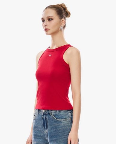  GIGI - Áo ba lỗ nữ cổ tròn phom ôm 