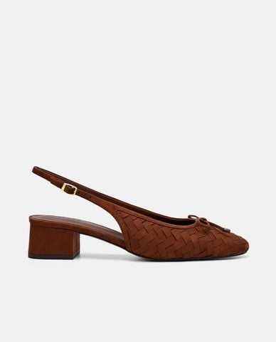  PEDRO - Giày sandals cao gót nữ mũi tròn Anna 