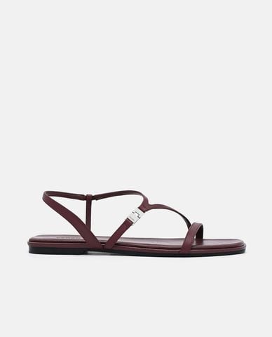  PEDRO - Giày sandals nữ đế bệt mũi vuông Jatte 