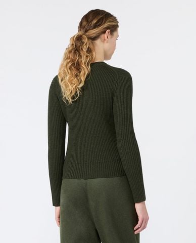  WEEKEND MAX MARA - Áo khoác dệt kim nữ tay dài Wkskaki 