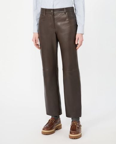  WEEKEND MAX MARA - Quần nữ ống đứng cạp cao Wkddeserto 