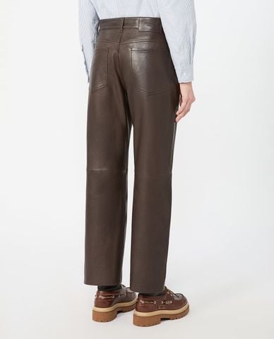  WEEKEND MAX MARA - Quần nữ ống đứng cạp cao Wkddeserto 
