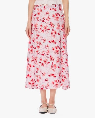  GIGI - Chân váy phom suông midi họa tiết hoa 