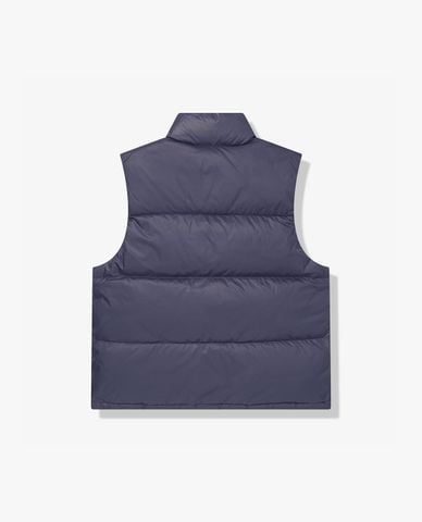  FILA - Áo khoác gilet phao unisex cổ cao Ripstop 