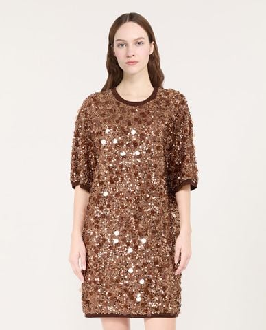  WEEKEND MAX MARA - Đầm mini đính sequin Wkieburnea 