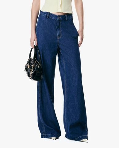  GIGI - Quần jeans nữ ống rộng 