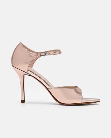  PEDRO - Giày sandals cao gót nữ mũi tròn Leather 